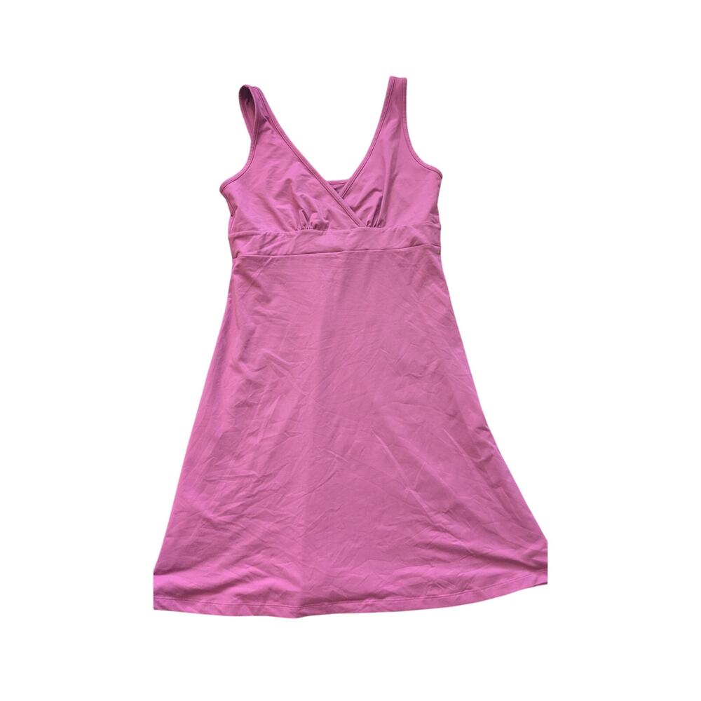 Patagonia Pink Sleeveless Active Dress Built-In Bra Outdoor Casual
